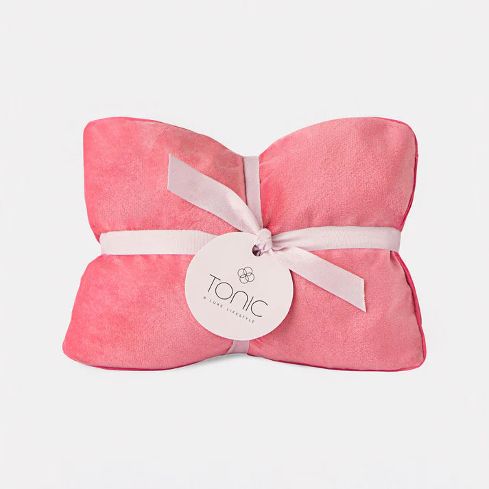 Tonic - Luxe Velvet Heat Pillow-Coral