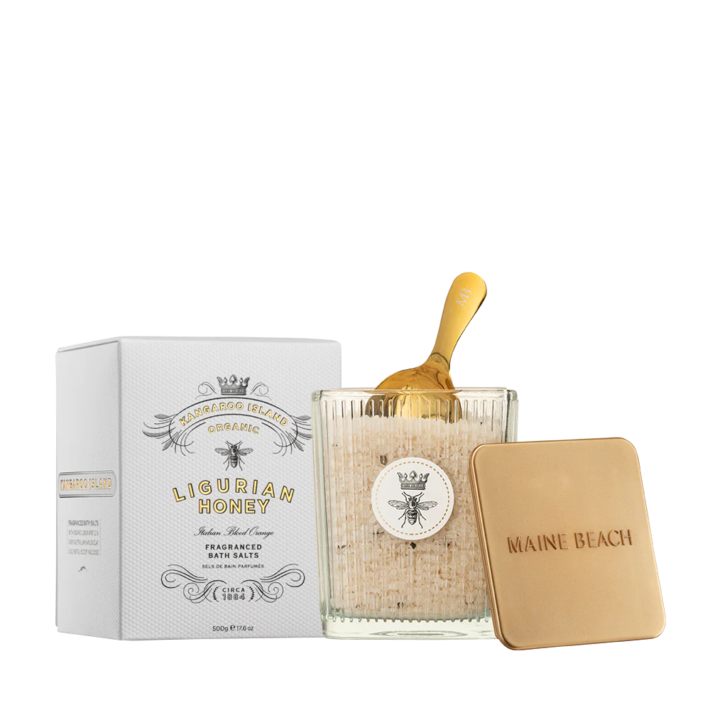 Maine Beach - Ligurian Honey Bath Salts 500gr Jar
