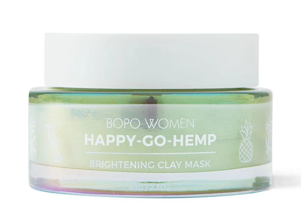 Bopo Women - Happy-Go-Hemp Brightening Clay Mask