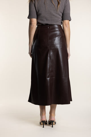 Two T's - Vegan Leather Skirt Coco
