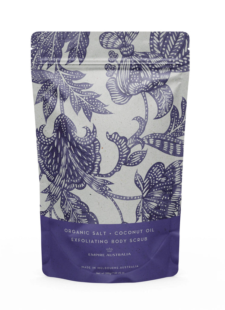 Empire Australia - Organic Sea Salt & Coconut Oil Body Scrub