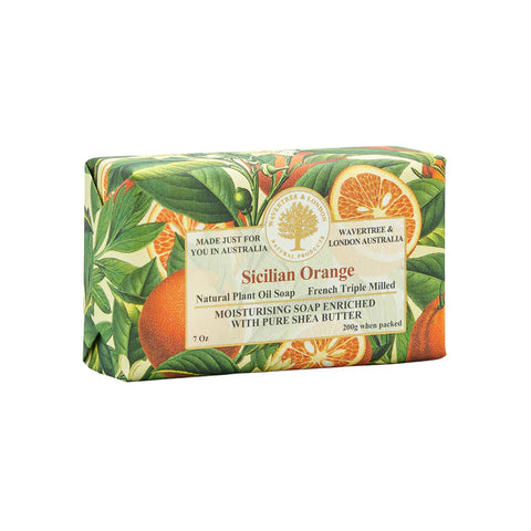 Wavertree and London - Sicillian Orange Soap Bar 200g