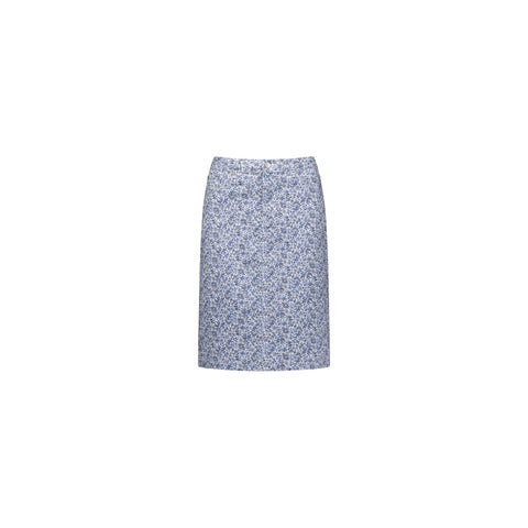 Vassalli - Denim Printed Skirt - Camilla