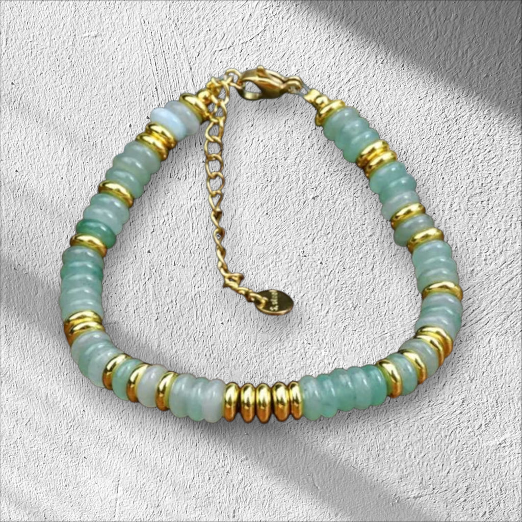 MCLuxe - Green Aventurine Bracelet