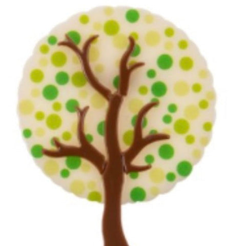 Blue Scarab - Bijou Acrylic Tree Brooch-Green