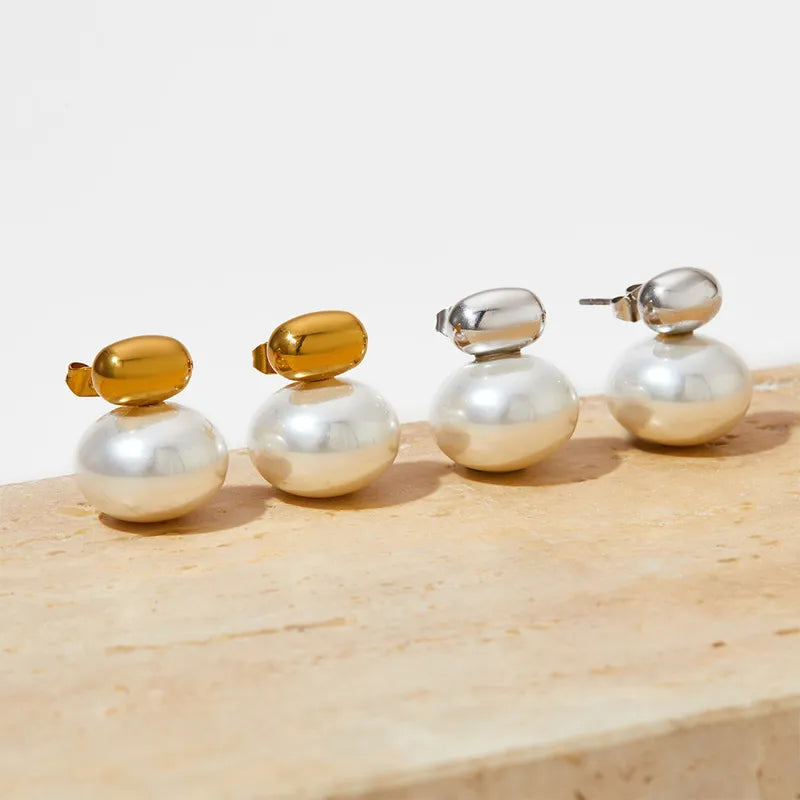 Melange - Fresh Water Pearl Earring
