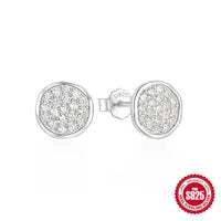 Melange - Cubic Zirconia Stud Earrings