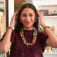 WorldFinds - Kantha Betty Drop Earrings