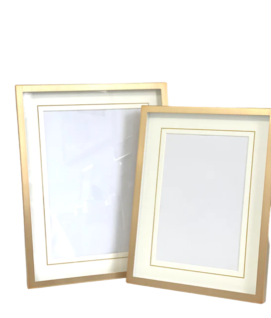 Flair - Brushed Gold Frame 4X6 or 5X7