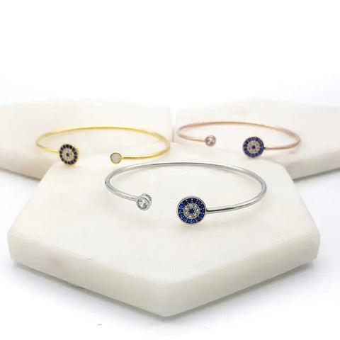 Chrysalini - Mati Eye Bangle