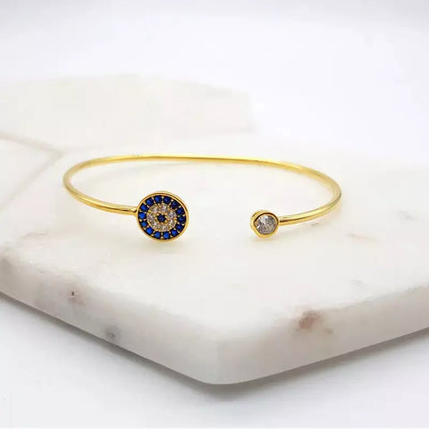 Chrysalini - Mati Eye Bangle