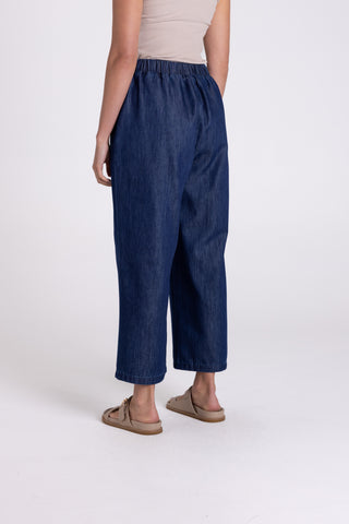 Two T's - 7/8 Culotte Jean-Dark Denim