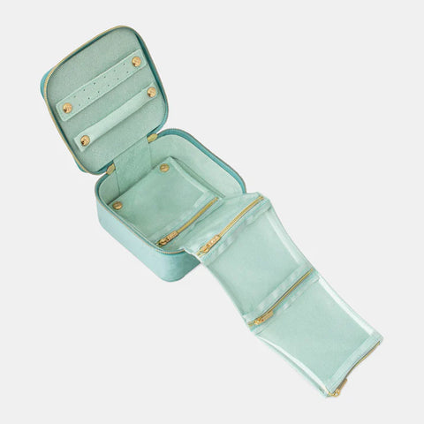 Tonic - Velvet Jewellery Cube-Seafoam