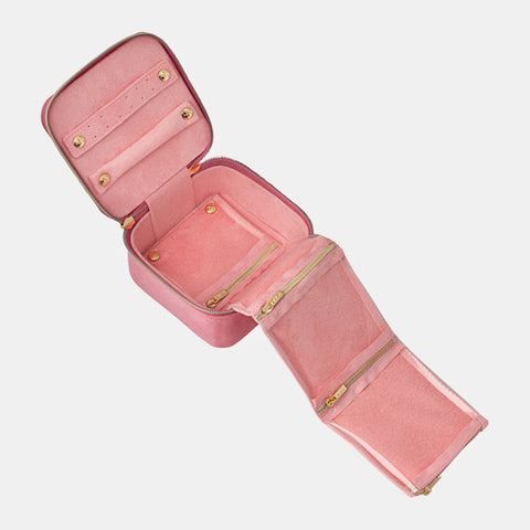 Tonic - Velvet Jewellery Cube-Coral