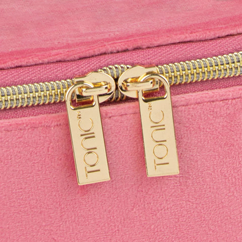 Tonic - Velvet Jewellery Cube-Coral