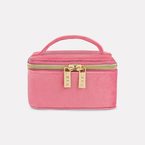 Tonic - Velvet Jewellery Cube-Coral