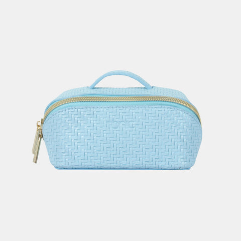 Tonic - Small Beauty Bag Herringbone Bluebell