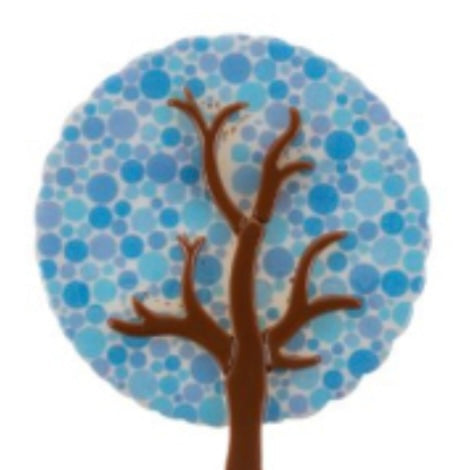 Blue Scarab - Bijou Acrylic Tree Brooch-Blue