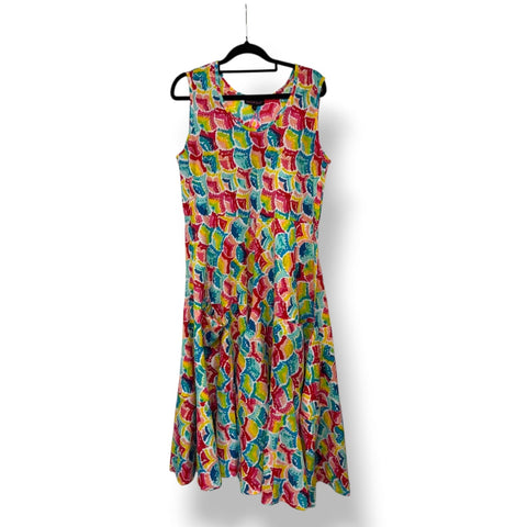 Saint Lori - Sleeveless Midi Dress-Fiesta