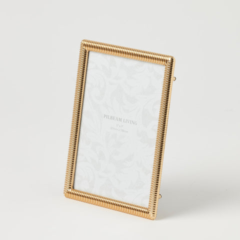 Pilbeam Living - Aerin Photo Frame 5x7"-Gold