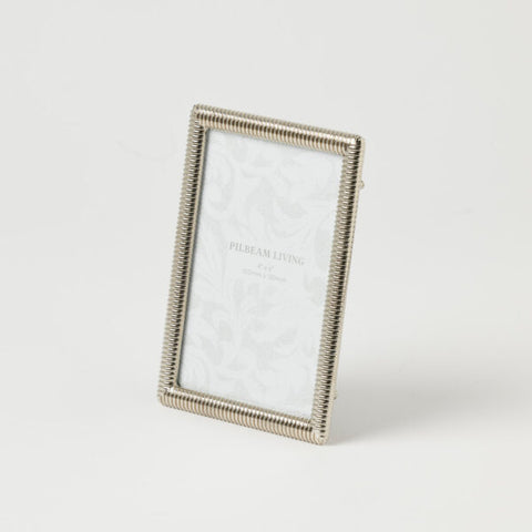 Pilbeam Living - Aerin Photo Frame 4x6"-Silver