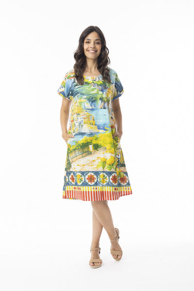 Orientique - Amalfi Reversible Cotton Dress