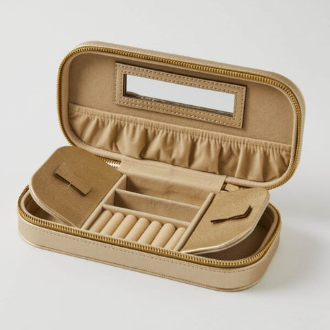 Pilbeam Living - Ambrosia Rectangular Jewellery Case - Gold