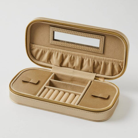 Pilbeam Living - Ambrosia Rectangular Jewellery Case - Gold