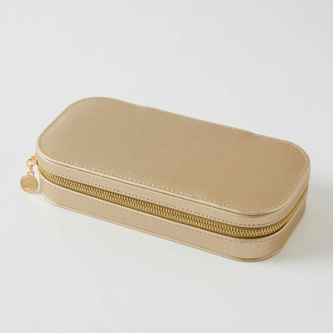Pilbeam Living - Ambrosia Rectangular Jewellery Case - Gold