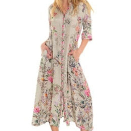 Cienna - Angel Finch Jemma Dress-Cream Floral