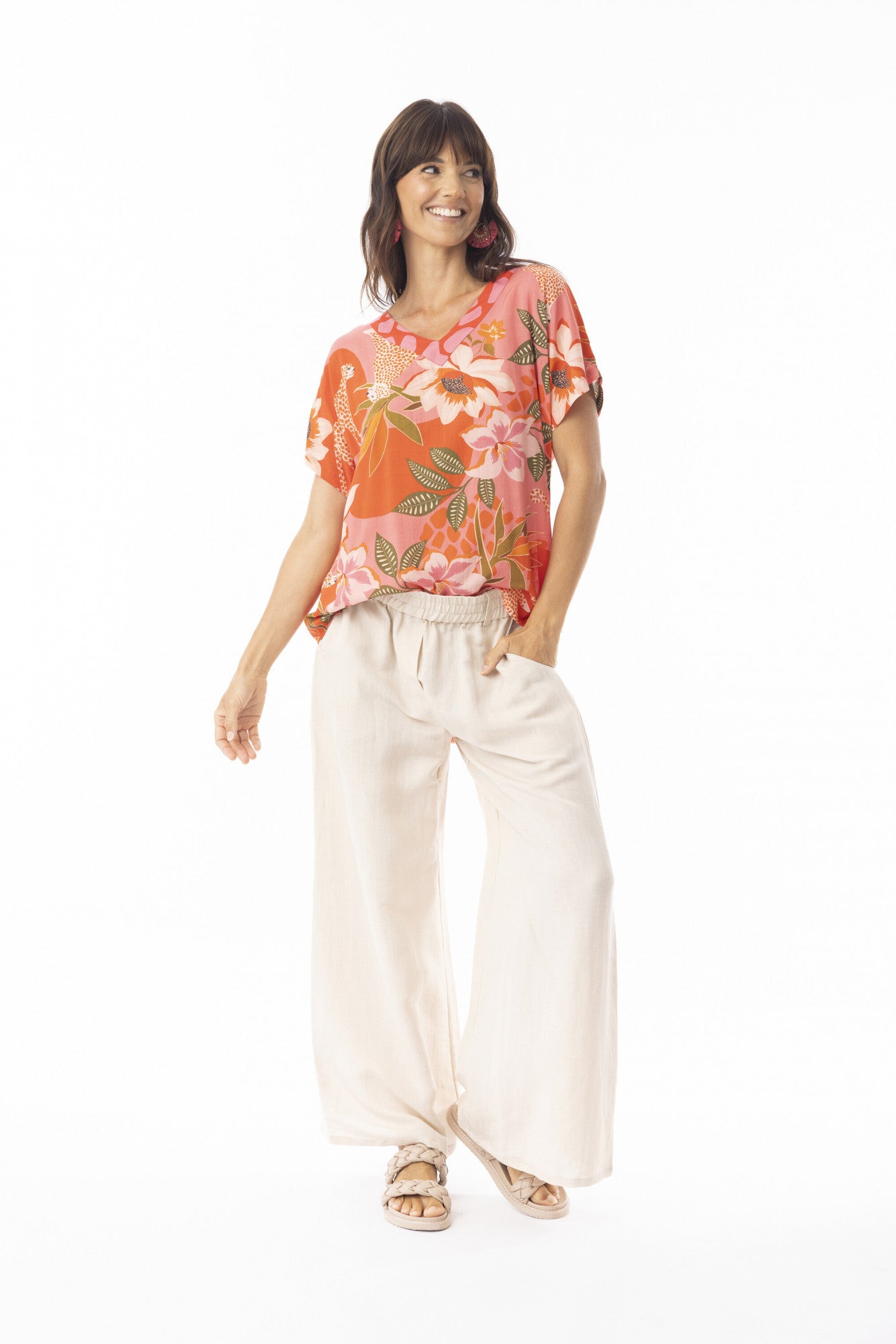 Escape by OQ - Aria V Neck Top