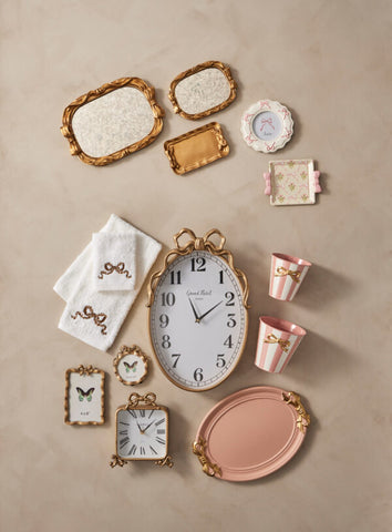 Pilbeam Living - Babette Standing Clock - Antique Gold