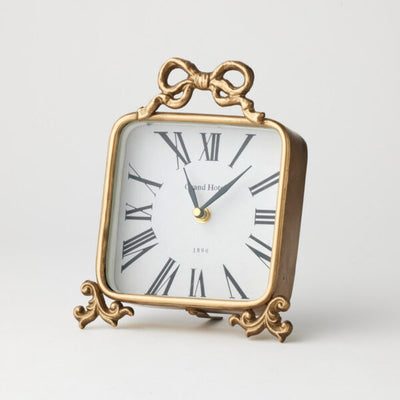Pilbeam Living - Babette Standing Clock - Antique Gold