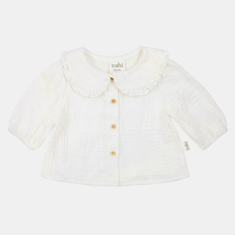 Toshi - Baby Blouse Peter Pan - Cream