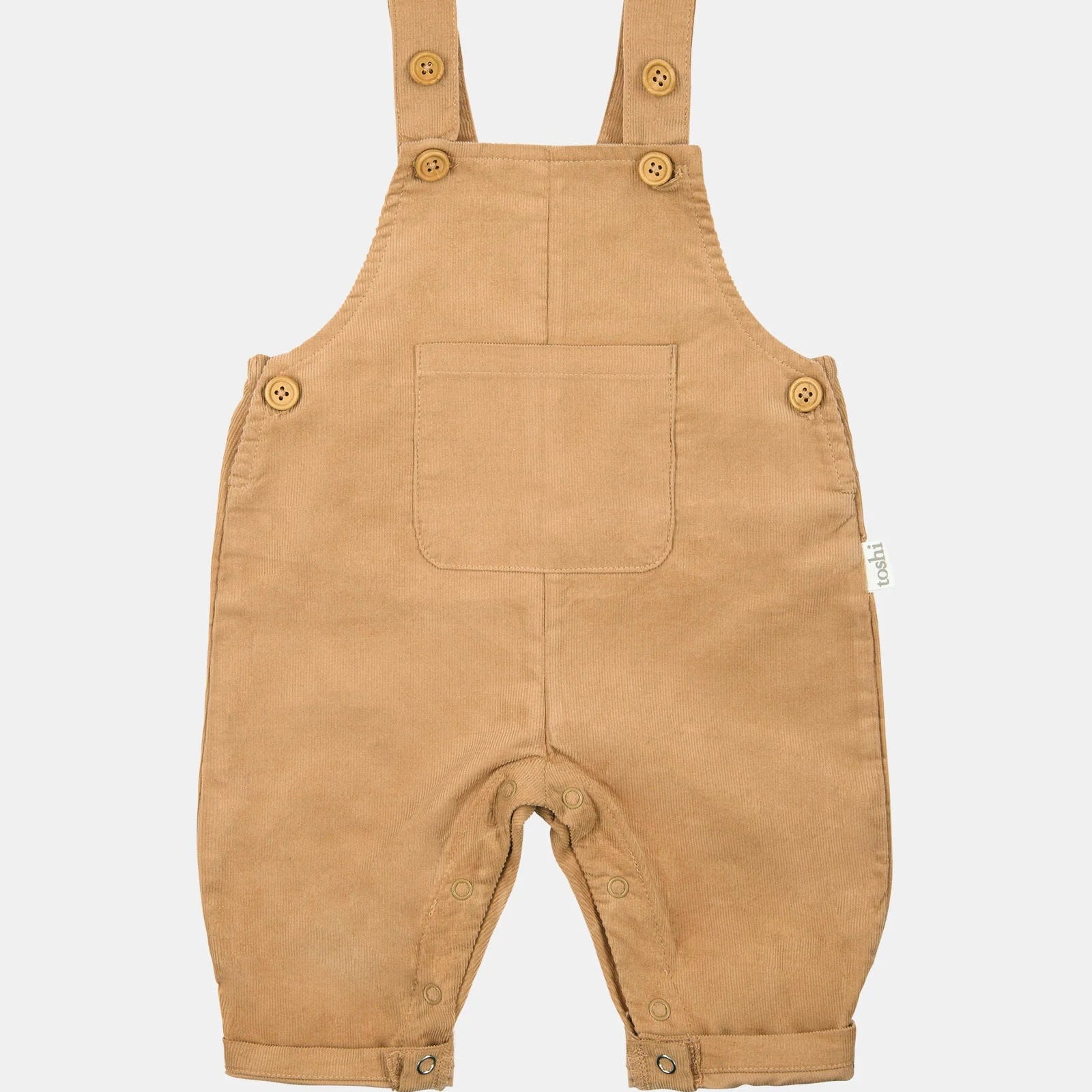 Toshi - Baby  Overalls Corduroy Quincy - Driftwood