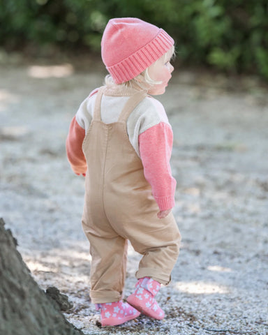 Toshi - Baby  Overalls Corduroy Quincy - Driftwood
