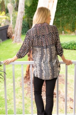 Cienna - Bailie Print Shirt