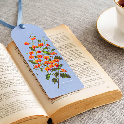 Bell Art - Bookmark Blossoms Flame Pea
