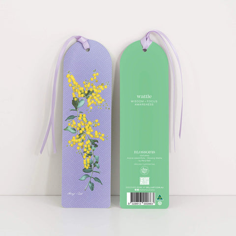 Bell Art - Bookmark Blossoms Wattle