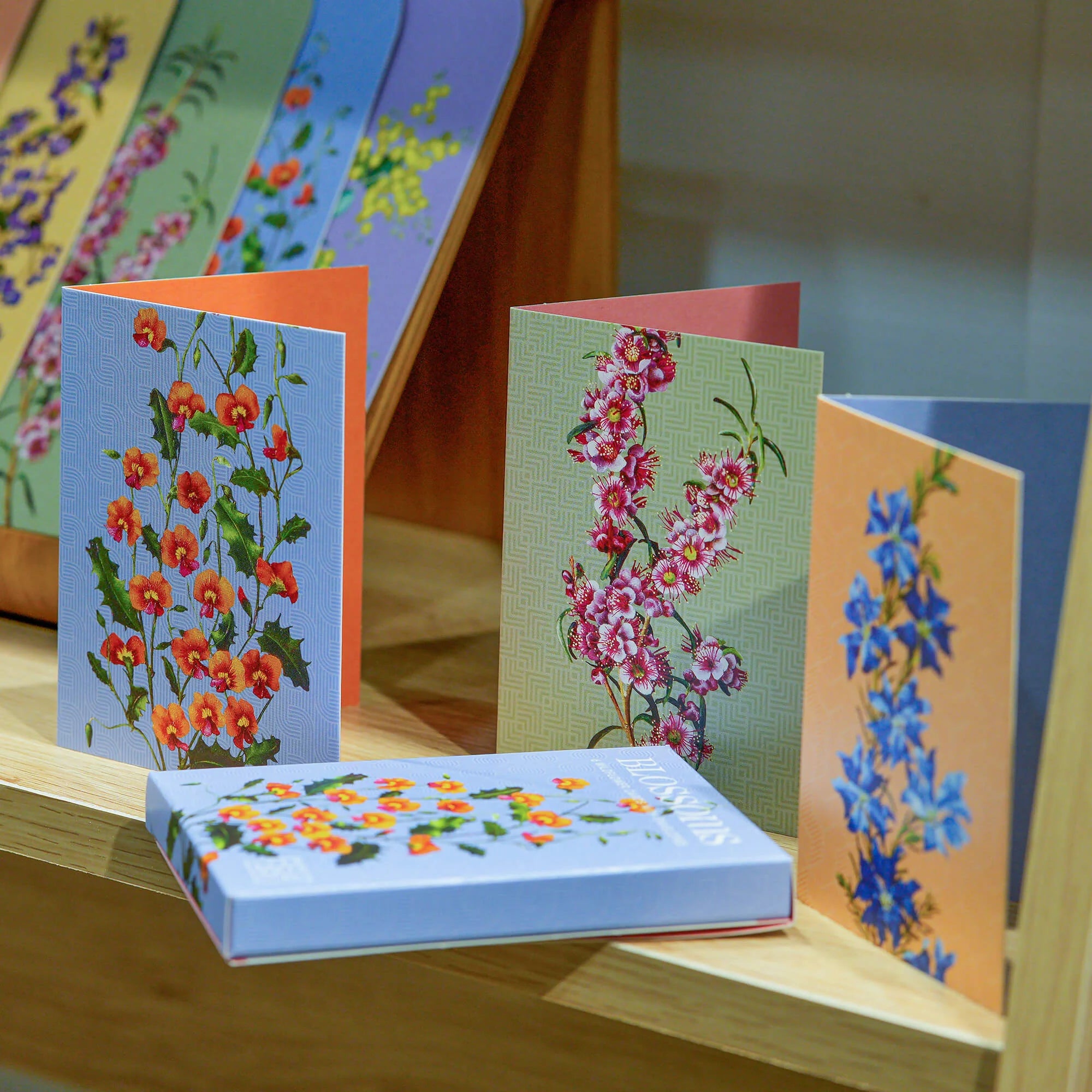 Bell Art - Blossoms Boxed Florist Card Set 6