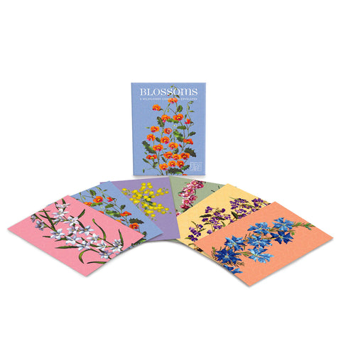 Bell Art - Blossoms Boxed Florist Card Set 6