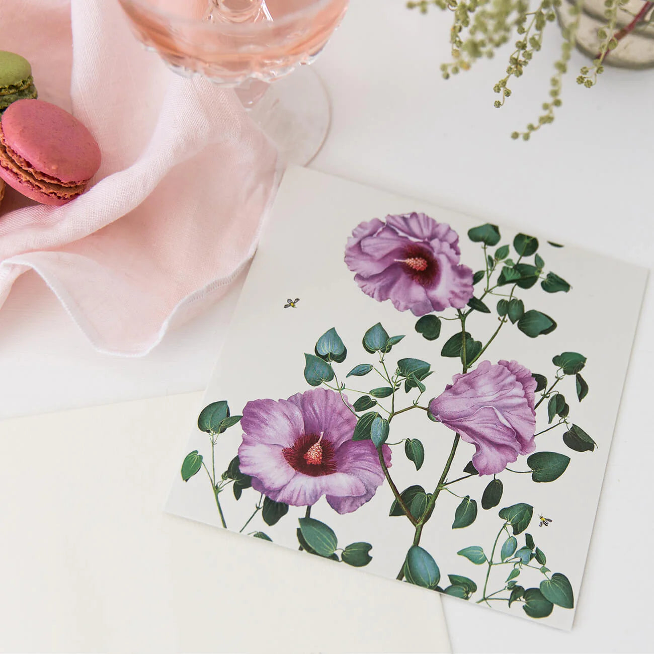 Bell Art - Floral Emblems Art Card Sturt's Desert Rose NT