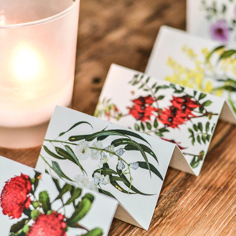 Bell Art - Floral Emblems Gift Tag Wallet