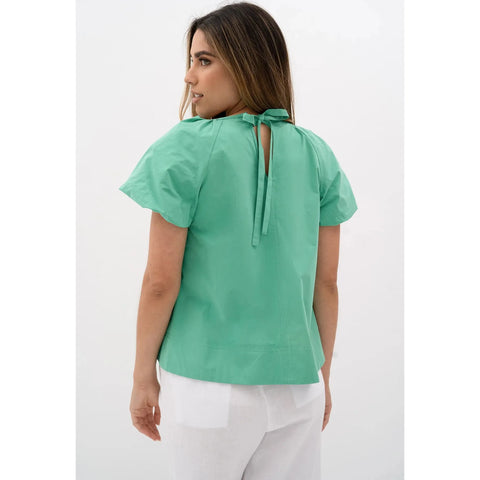 Humidity - Bellini Blouse Green