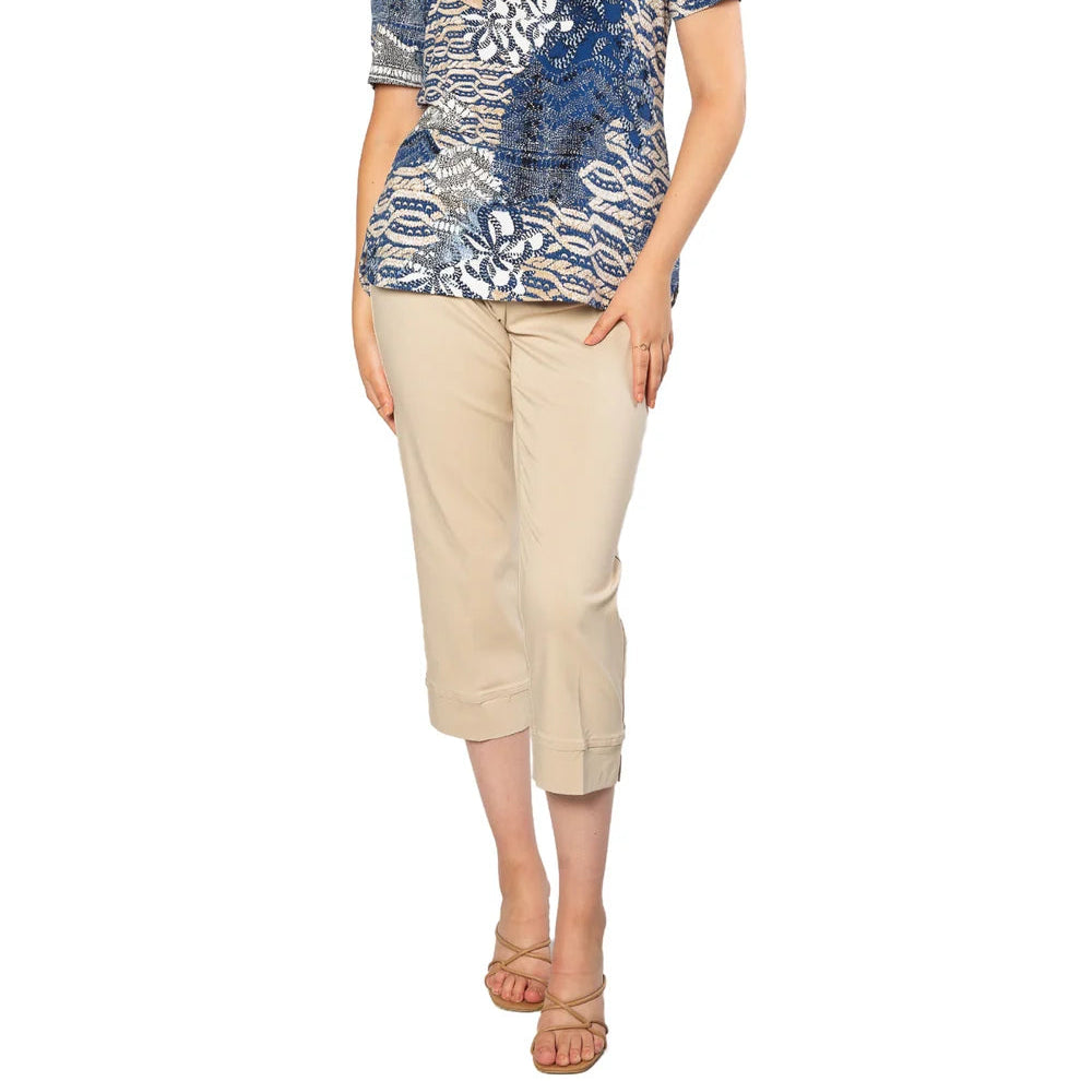 Equinox - 3/4 Length Bengaline Pant - Sand