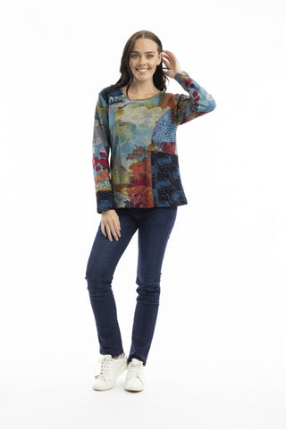 Orientique - Patch Top - Billie Jean