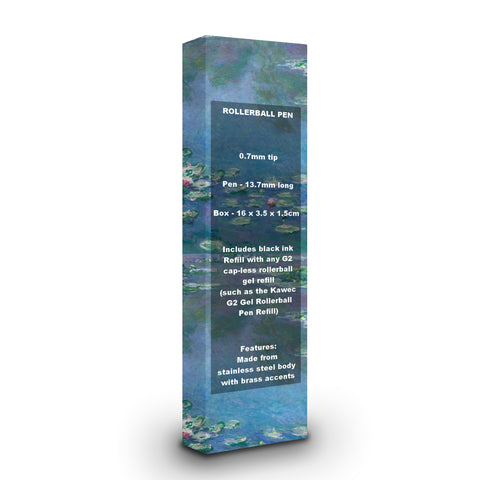 Artico - Roller Ball Pen Monet Water Lilies
