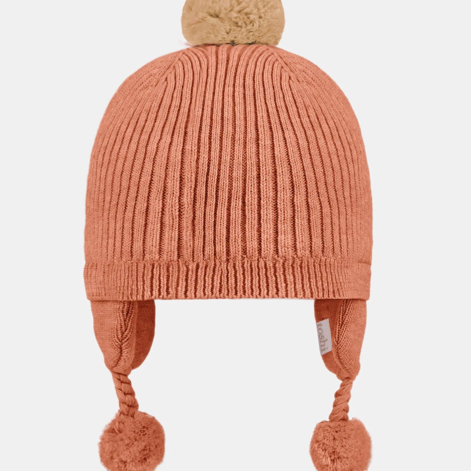 Toshi - Organic Earmuff Bobby Beanie - Tumbleweed