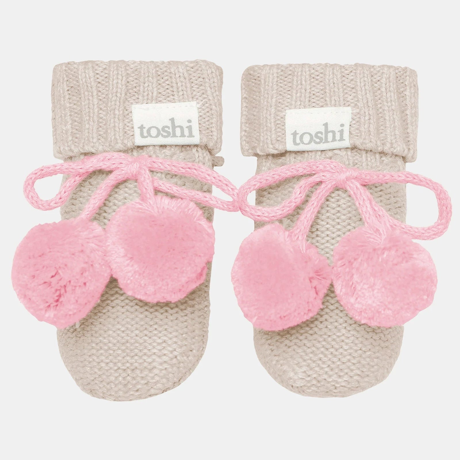 Toshi - Organic Bobby Booties-Oatmeal