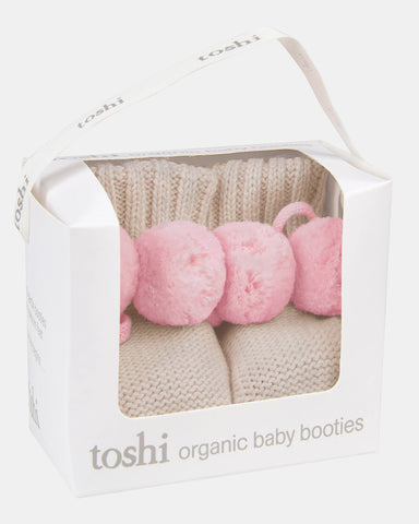 Toshi - Organic Bobby Booties-Oatmeal